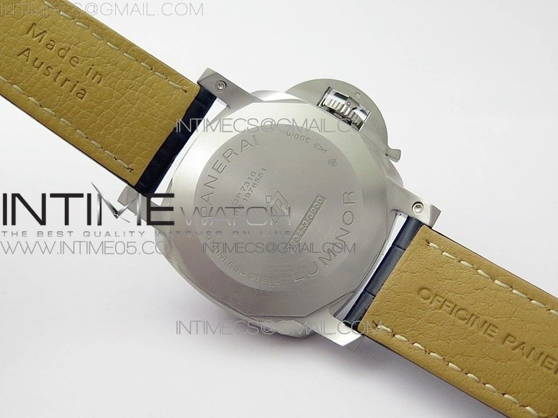 PAM1313 VSF 1:1 Best Edition Blue Dial on Blue Leather Strap P.9010 Clone